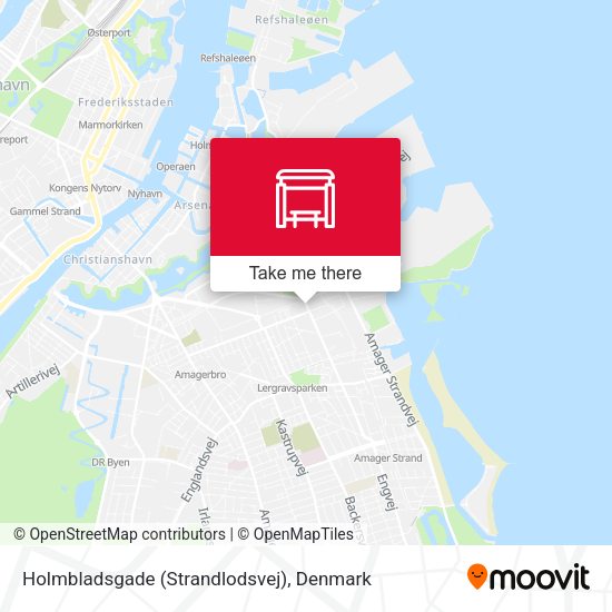 Holmbladsgade (Strandlodsvej) map