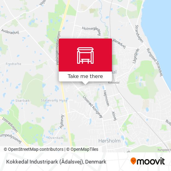 Kokkedal Industripark (Ådalsvej) map