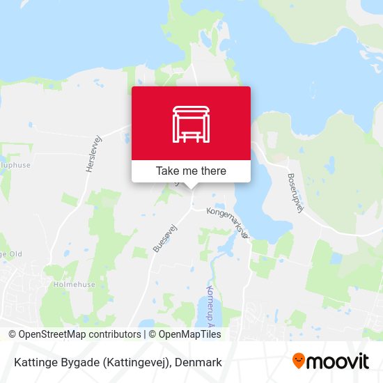 Kattinge Bygade (Kattingevej) map