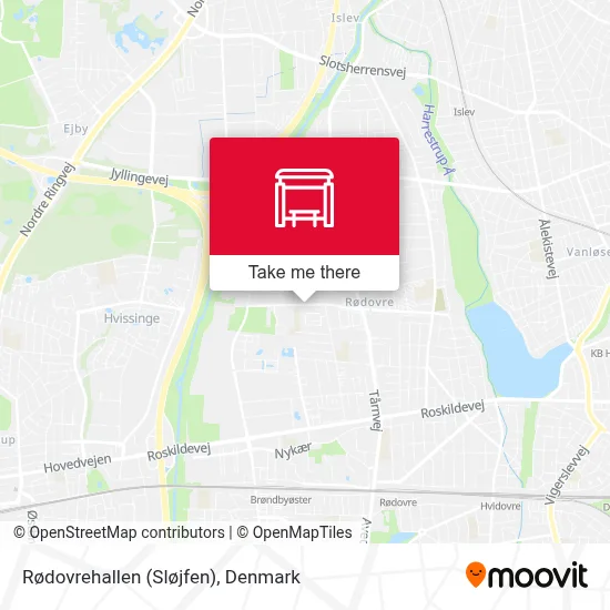 Rødovrehallen (Sløjfen) map