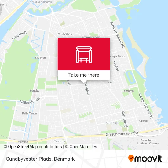 Sundbyvester Plads map