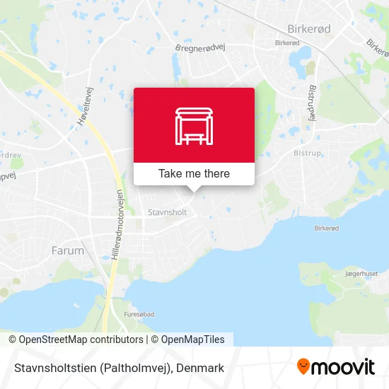 Stavnsholtstien (Paltholmvej) map