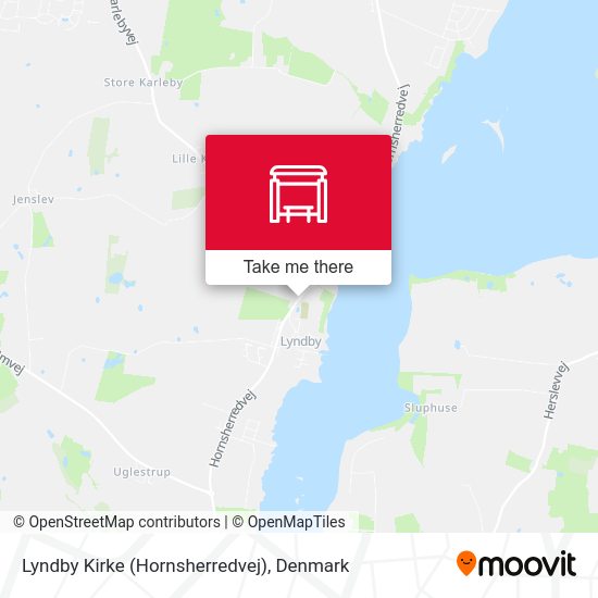 Lyndby Kirke (Hornsherredvej) map