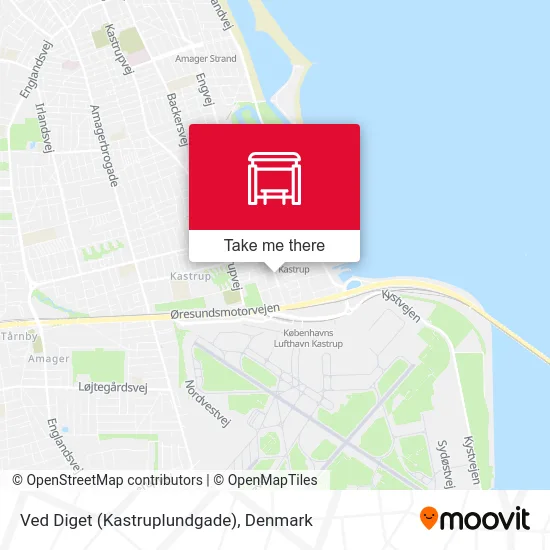 Ved Diget (Kastruplundgade) map