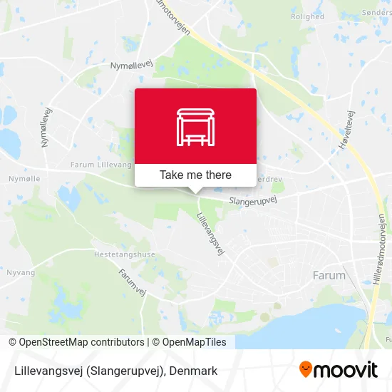 Lillevangsvej (Slangerupvej) map