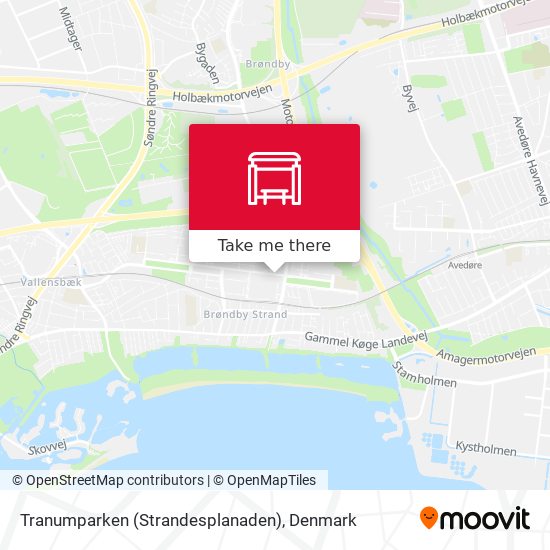 Tranumparken (Strandesplanaden) map