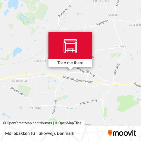 Møllebakken (Gl. Skovvej) map