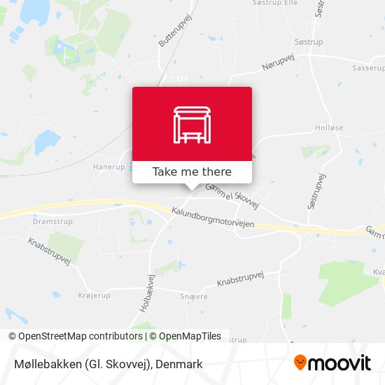 Møllebakken (Gl. Skovvej) map