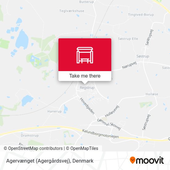 Agervænget (Agergårdsvej) map