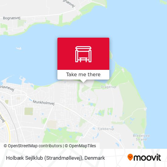 Holbæk Sejlklub (Strandmøllevej) map