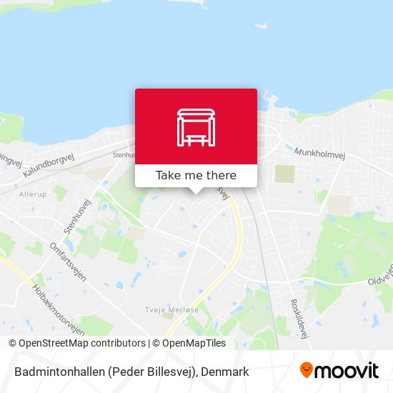 Badmintonhallen (Peder Billesvej) map