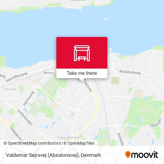 Valdemar Sejrsvej (Absalonsvej) map