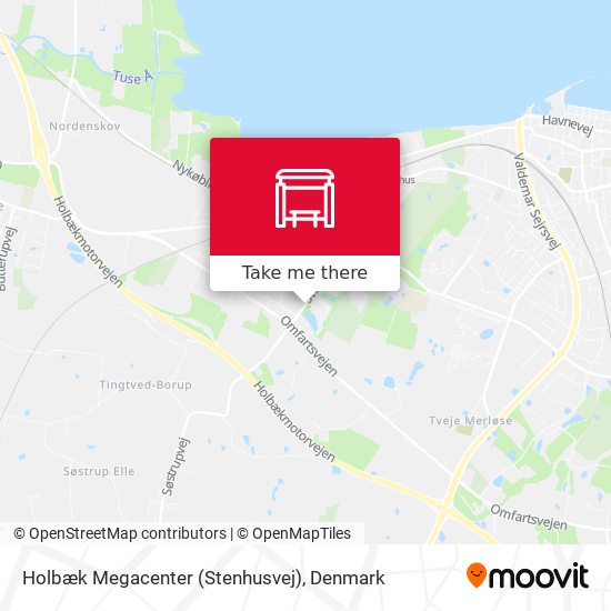 Holbæk Megacenter (Stenhusvej) map