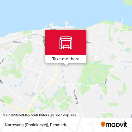 Nørrevang (Roskildevej) map