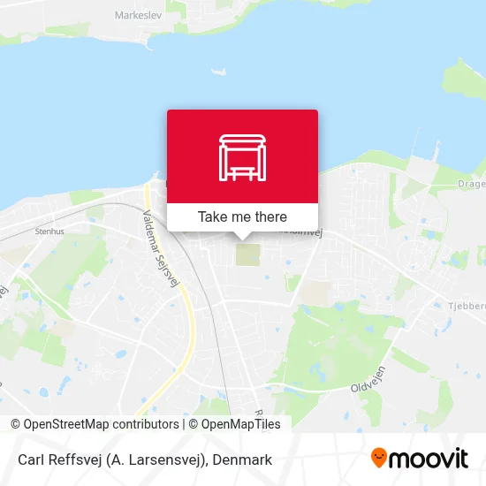 Carl Reffsvej (A. Larsensvej) map