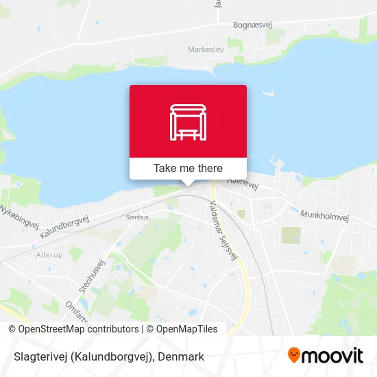 Slagterivej (Kalundborgvej) map