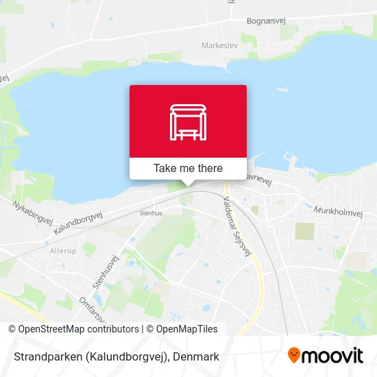 Strandparken (Kalundborgvej) map