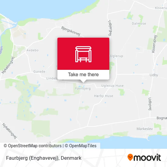 Faurbjerg (Enghavevej) map