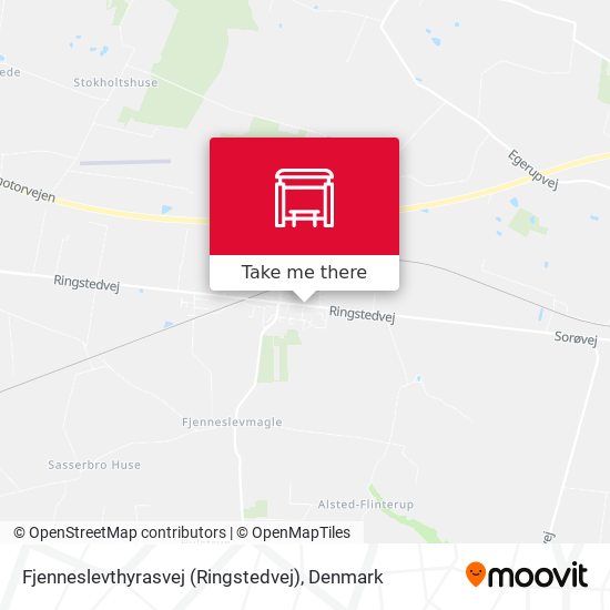 Fjenneslevthyrasvej (Ringstedvej) map
