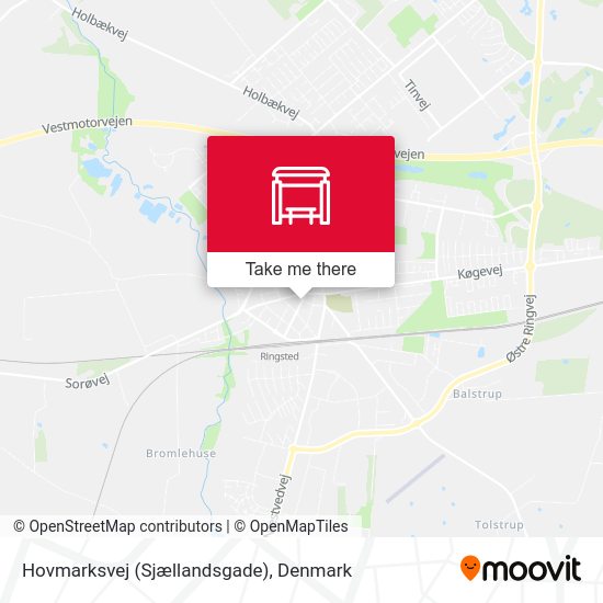 Hovmarksvej (Sjællandsgade) map