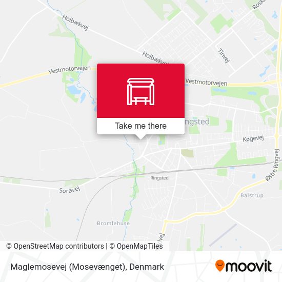 Maglemosevej (Mosevænget) map