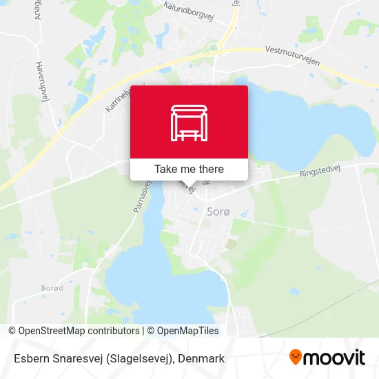 Esbern Snaresvej (Slagelsevej) map