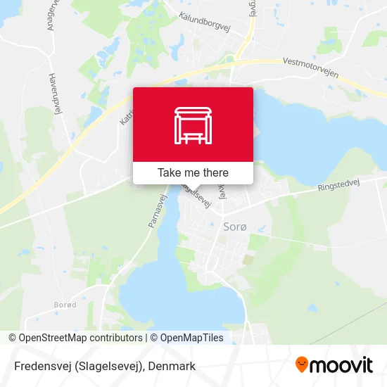 Fredensvej (Slagelsevej) map