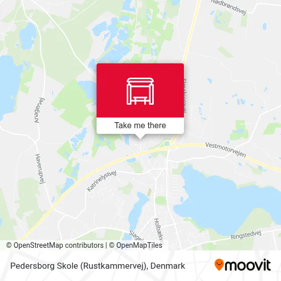 Pedersborg Skole (Rustkammervej) map