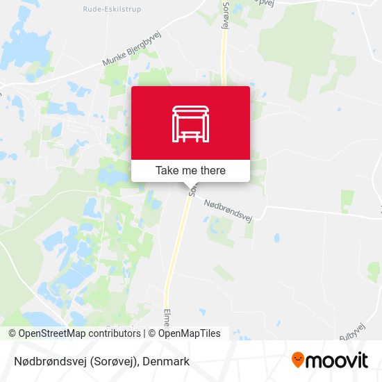 Nødbrøndsvej (Sorøvej) map