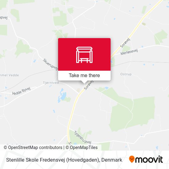 Stenlille Skole Fredensvej (Hovedgaden) map