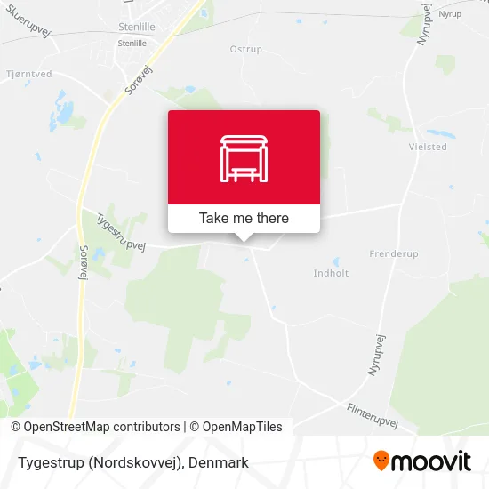 Tygestrup (Nordskovvej) map