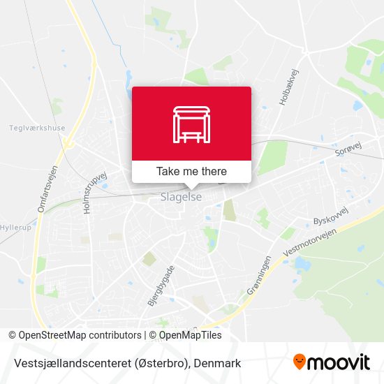 Vestsjællandscenteret (Østerbro) map