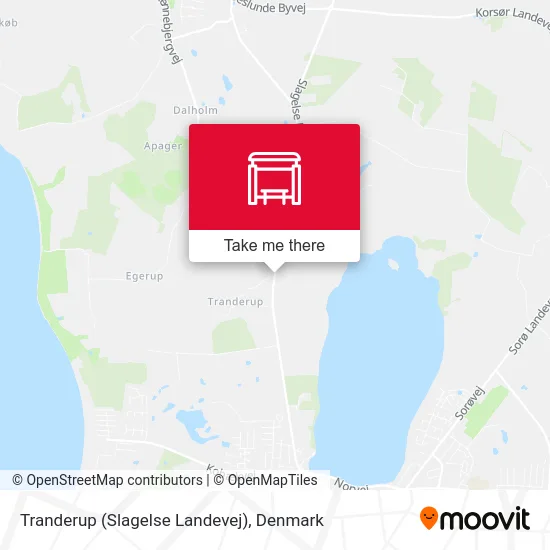 Tranderup (Slagelse Landevej) map