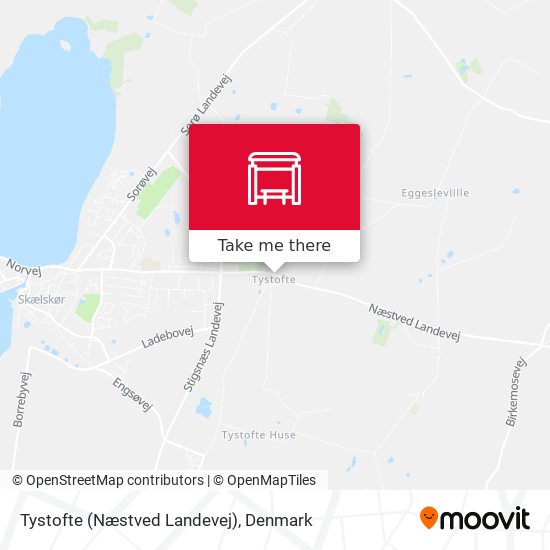 Tystofte (Næstved Landevej) map