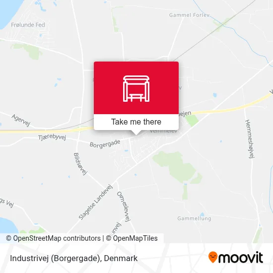 Industrivej (Borgergade) map