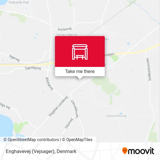 Enghavevej (Vejsager) map