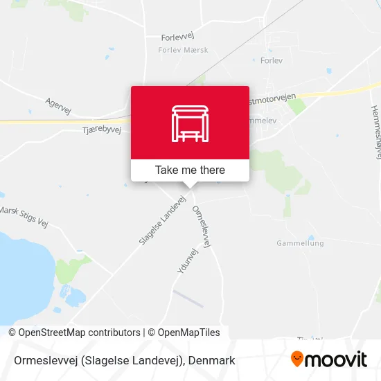 Ormeslevvej (Slagelse Landevej) map