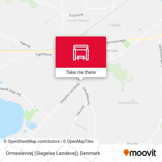 Ormeslevvej (Slagelse Landevej) map