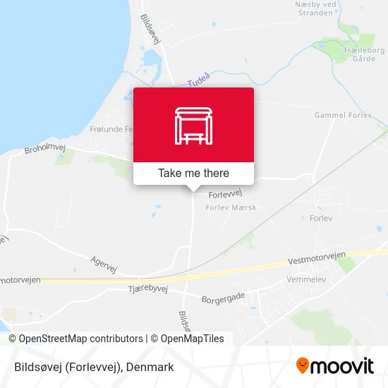 Bildsøvej (Forlevvej) map