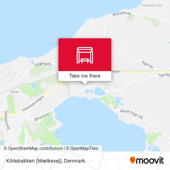Kildebakken (Mælkevej) map