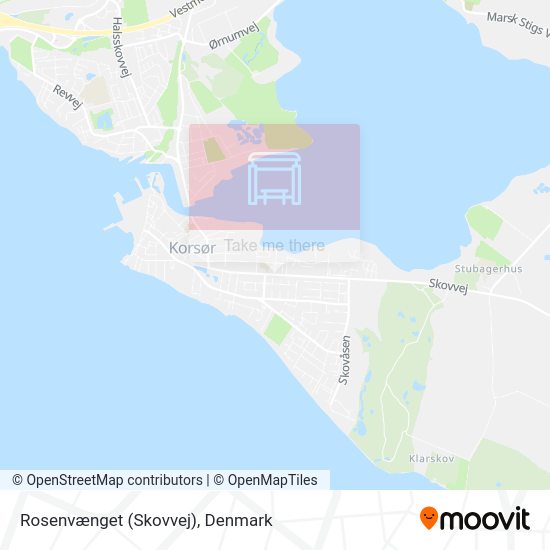 Rosenvænget (Skovvej) map