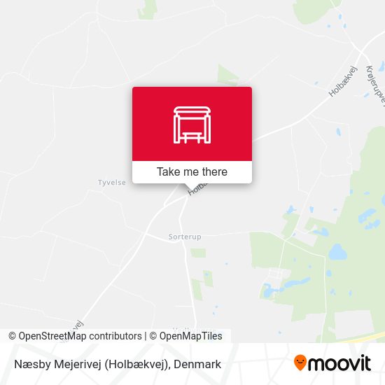 Næsby Mejerivej (Holbækvej) map