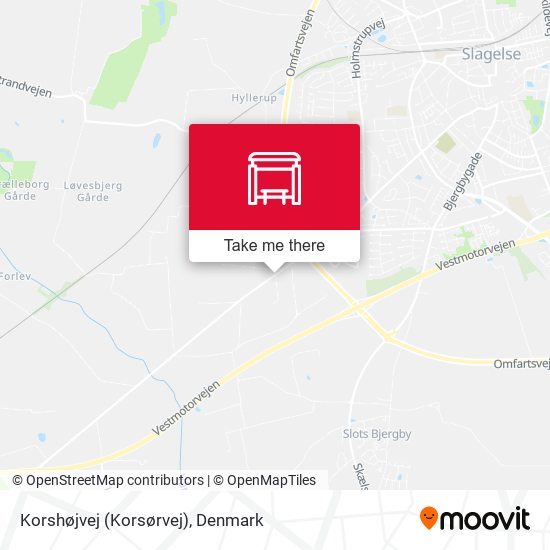 Korshøjvej (Korsørvej) map