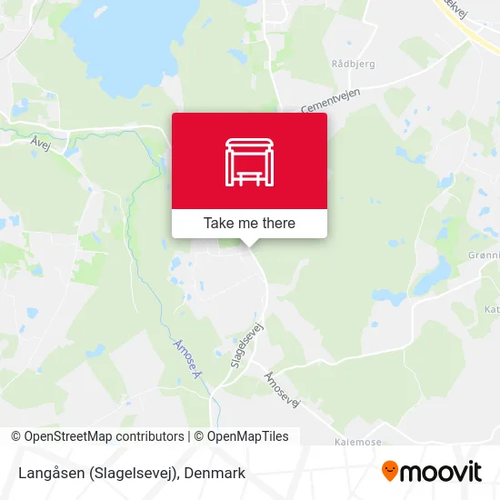 Langåsen (Slagelsevej) map
