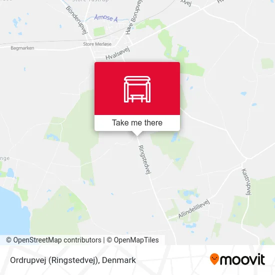 Ordrupvej (Ringstedvej) map