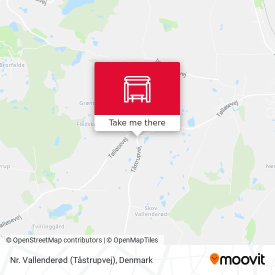 Nr. Vallenderød (Tåstrupvej) map