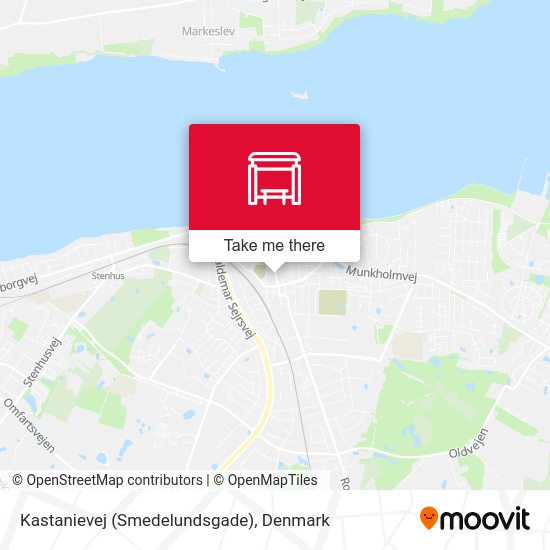 Kastanievej (Smedelundsgade) map