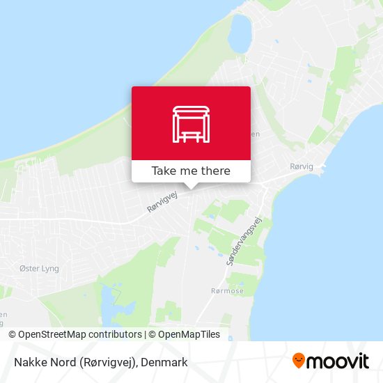 Nakke Nord (Rørvigvej) map
