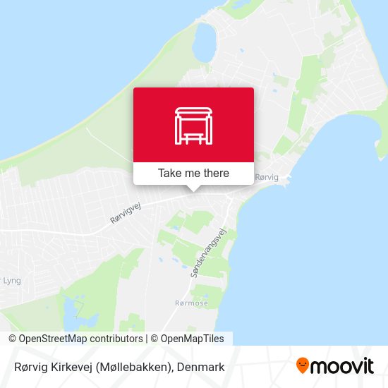Rørvig Kirkevej (Møllebakken) map