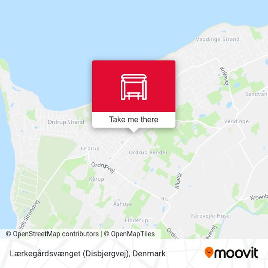 Lærkegårdsvænget (Disbjergvej) map